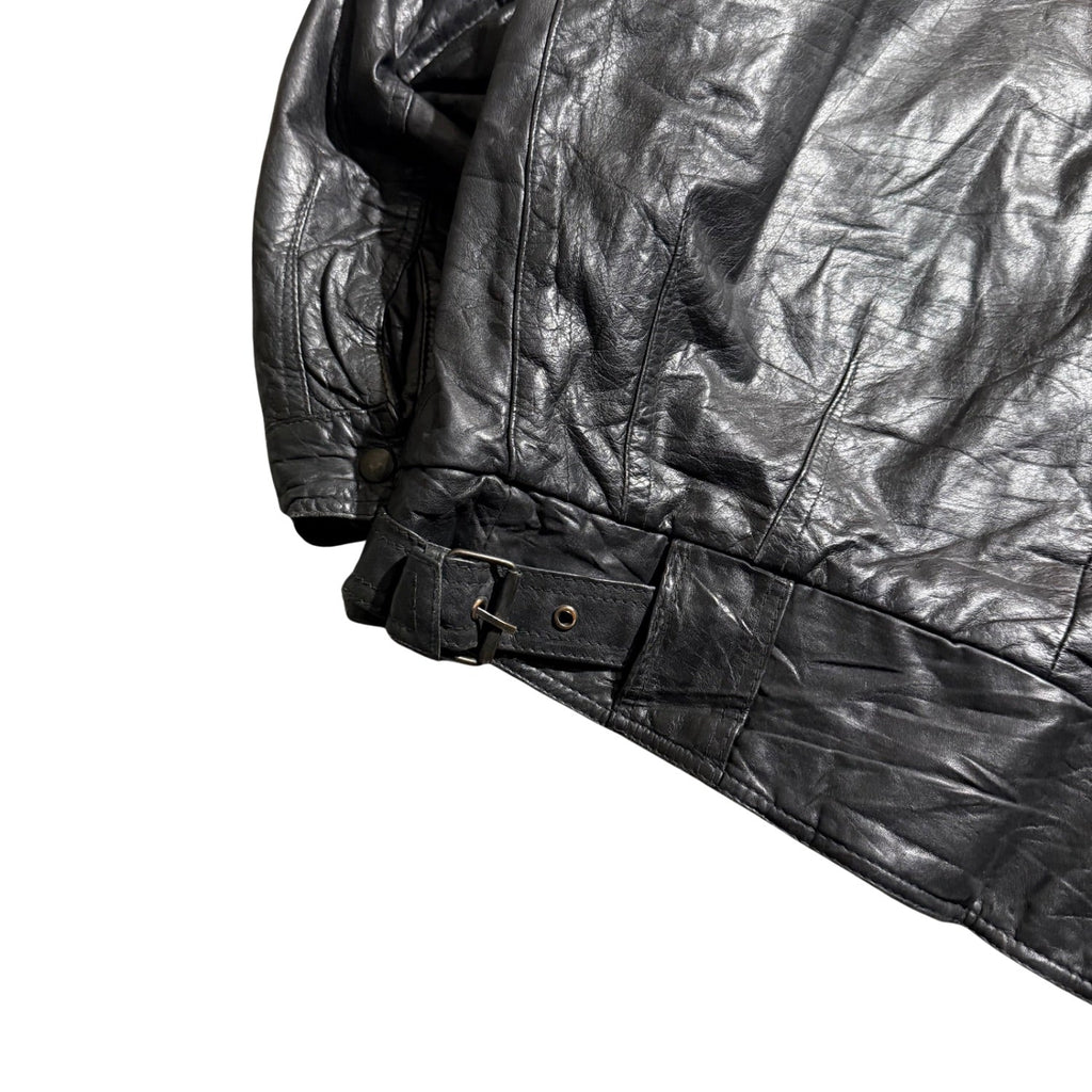 VINTAGE BLACK LEATHER JACKET