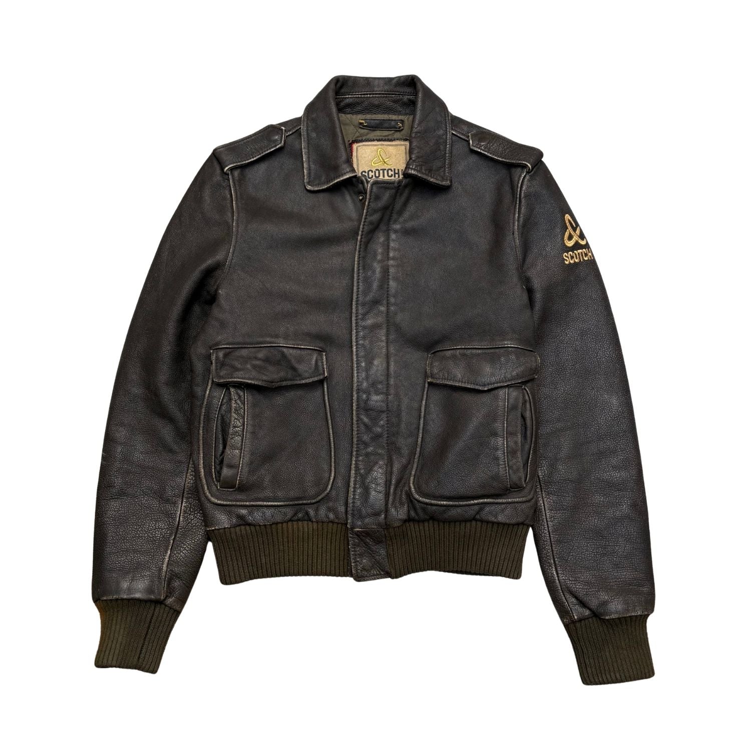 SCOTCH HEAVY LEATHER JACKET