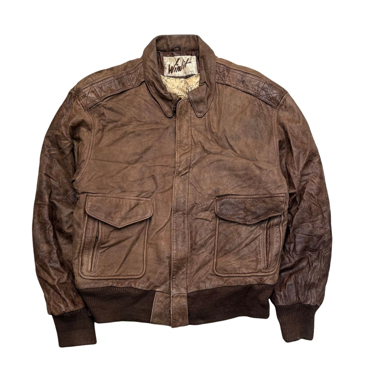 WINLIT LEATHER JACKET