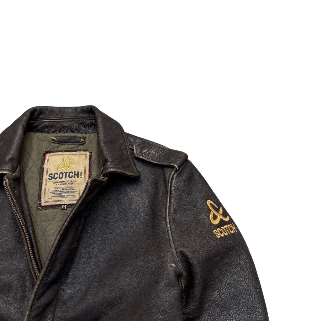 SCOTCH HEAVY LEATHER JACKET