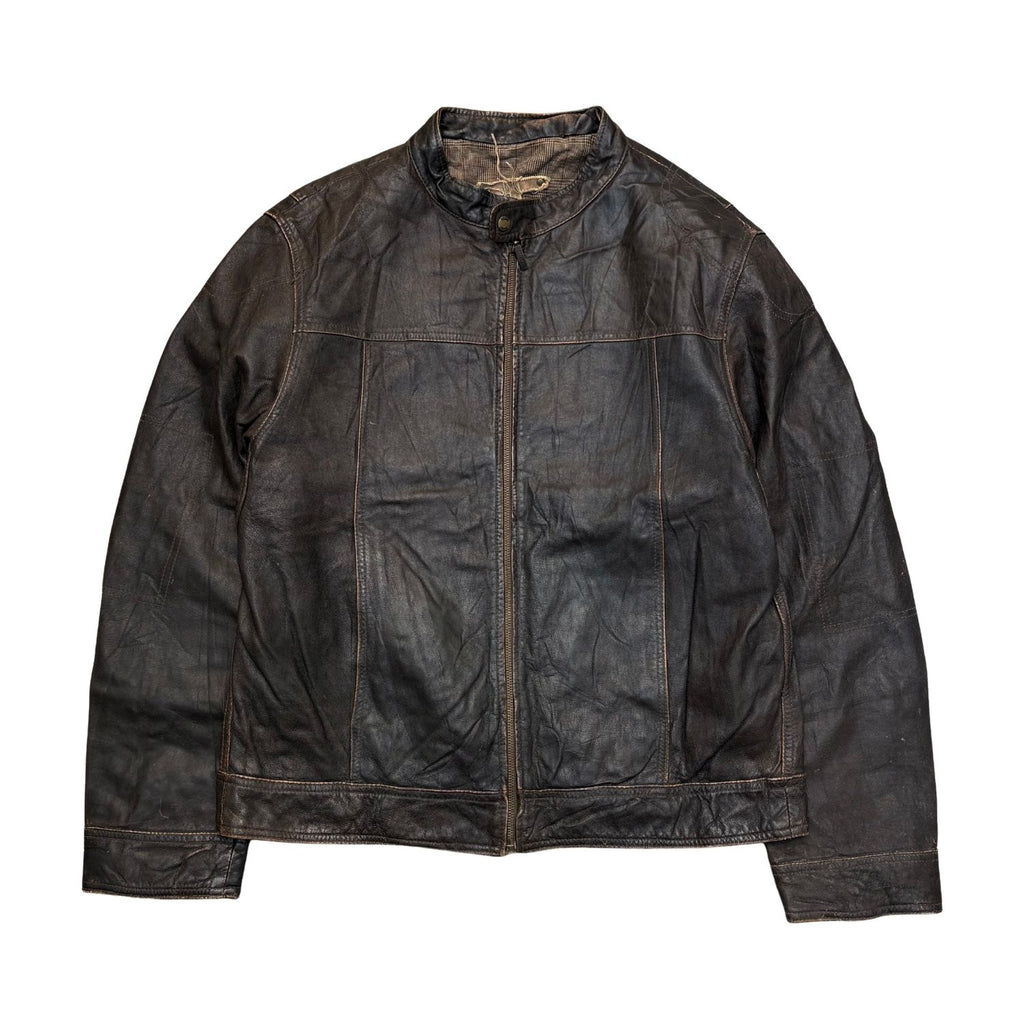 TRAPPER LEATHER JACKET