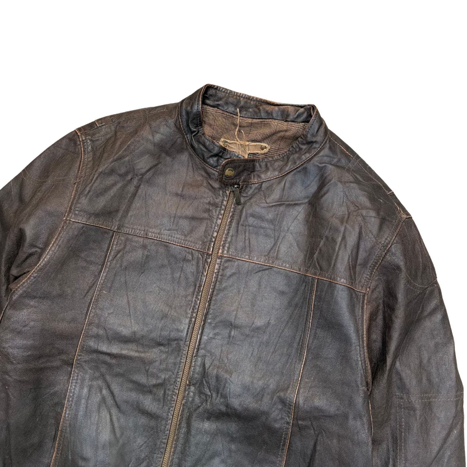 TRAPPER LEATHER JACKET