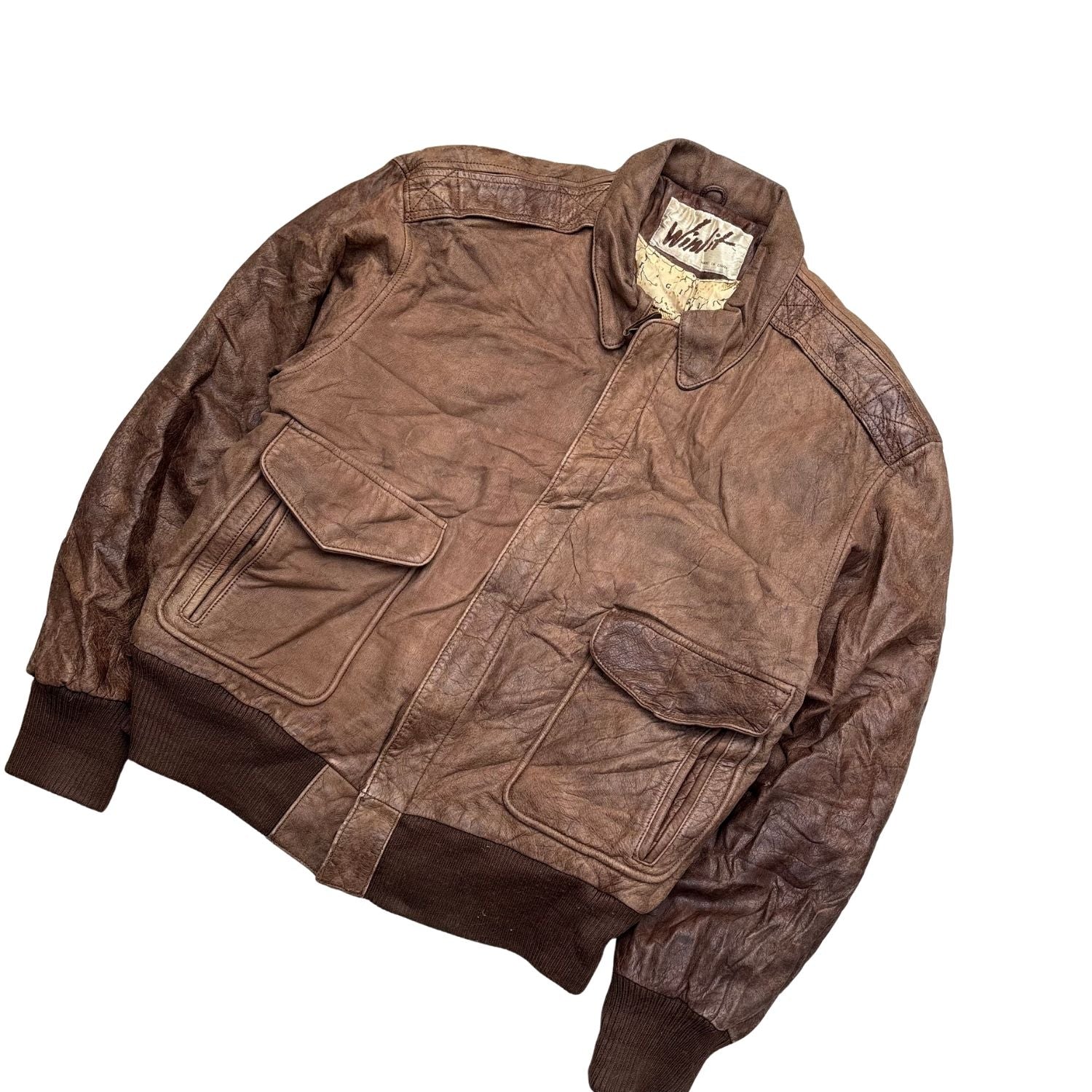 WINLIT LEATHER JACKET