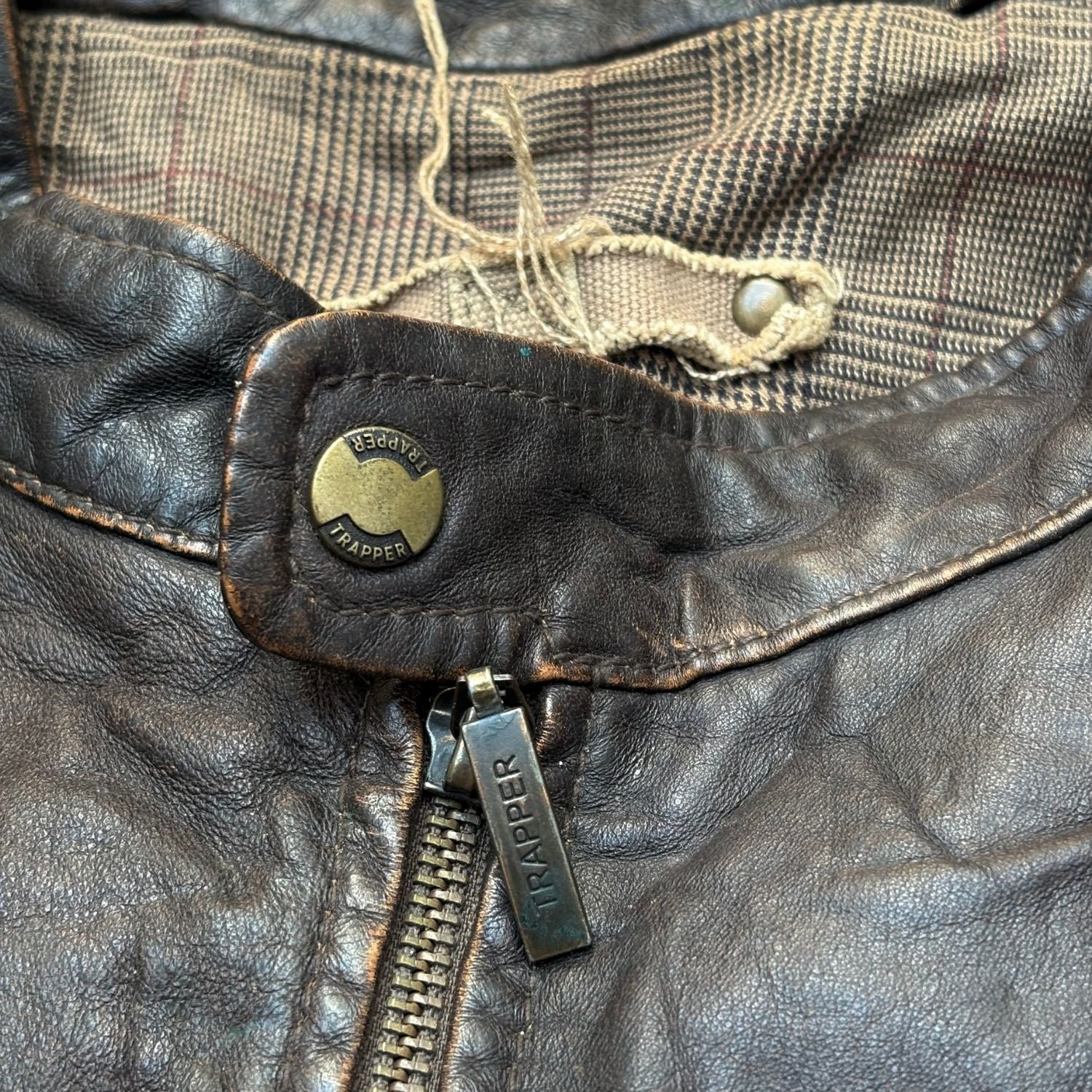 TRAPPER LEATHER JACKET