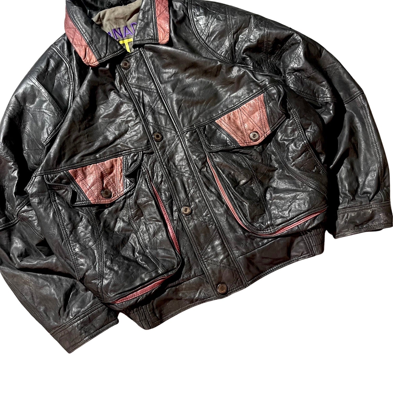 CANADIAN NATURF LEATHER JACKET