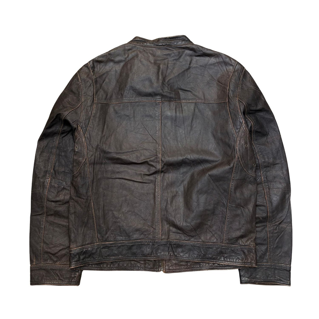 TRAPPER LEATHER JACKET