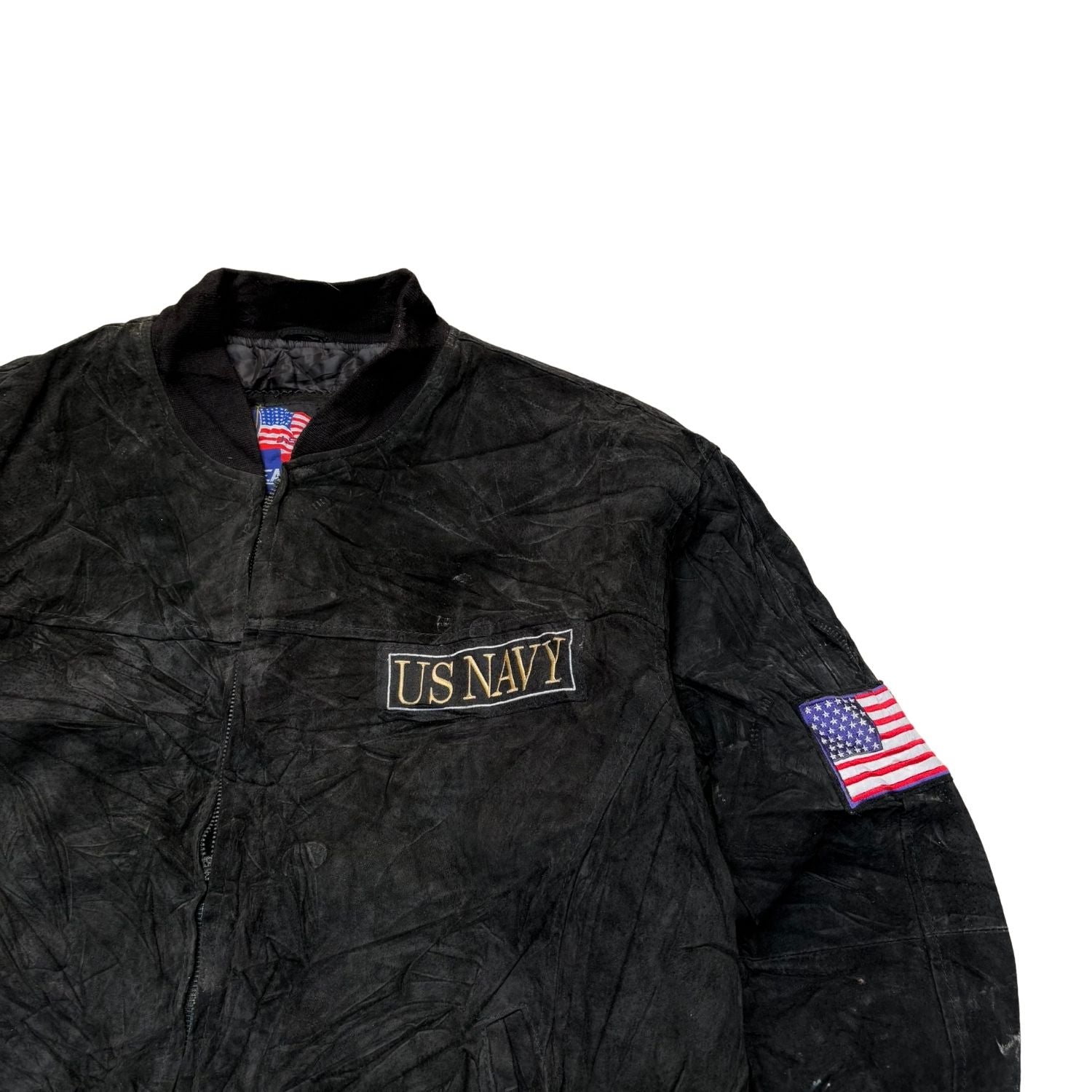 US NAVY LEATHER JACKET