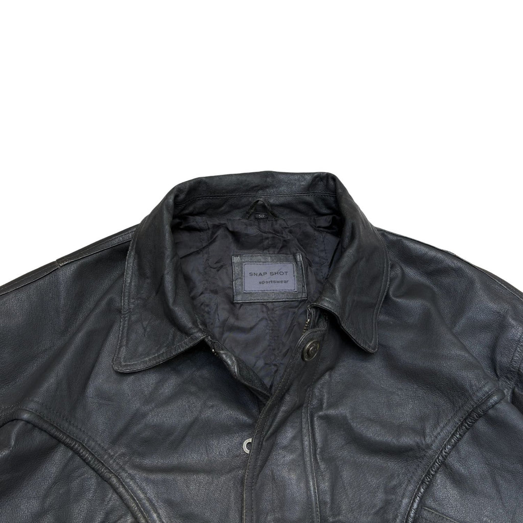 SNAPSHOT LEATHER JACKET