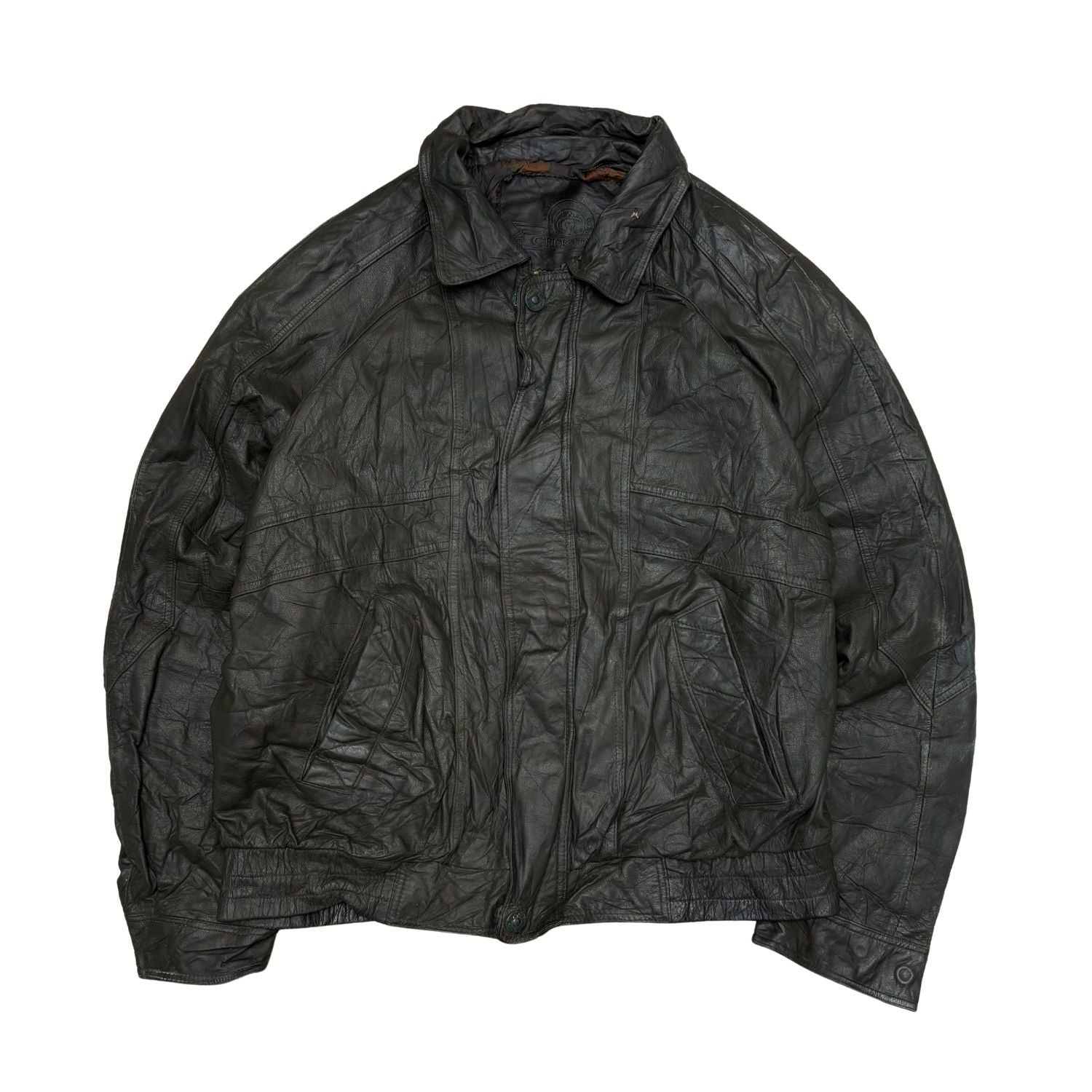 CRICKETEER LEATHER JACKET