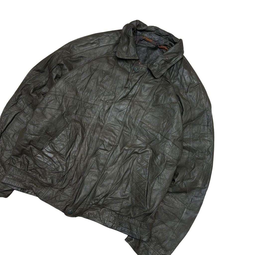 CRICKETEER LEATHER JACKET