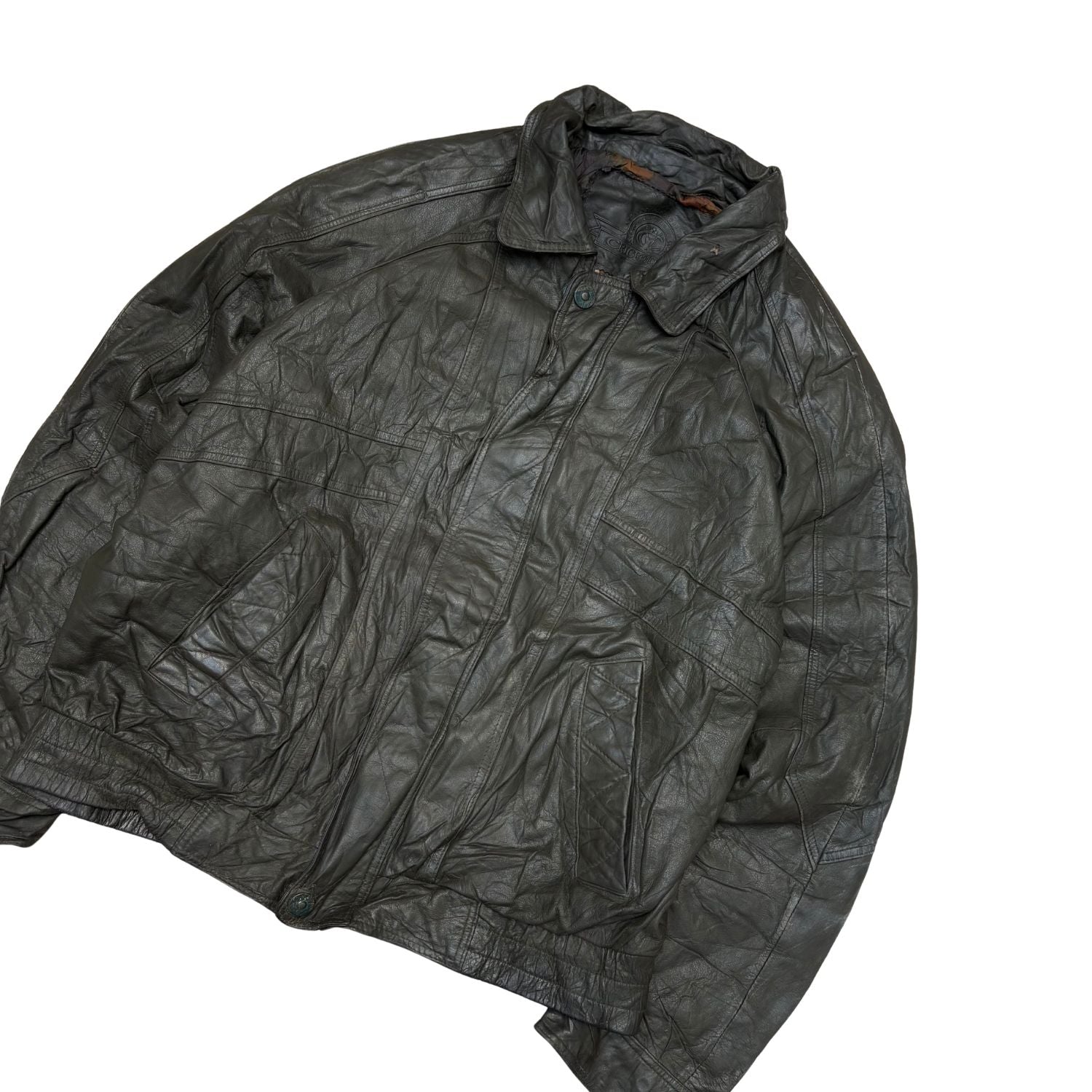CRICKETEER LEATHER JACKET