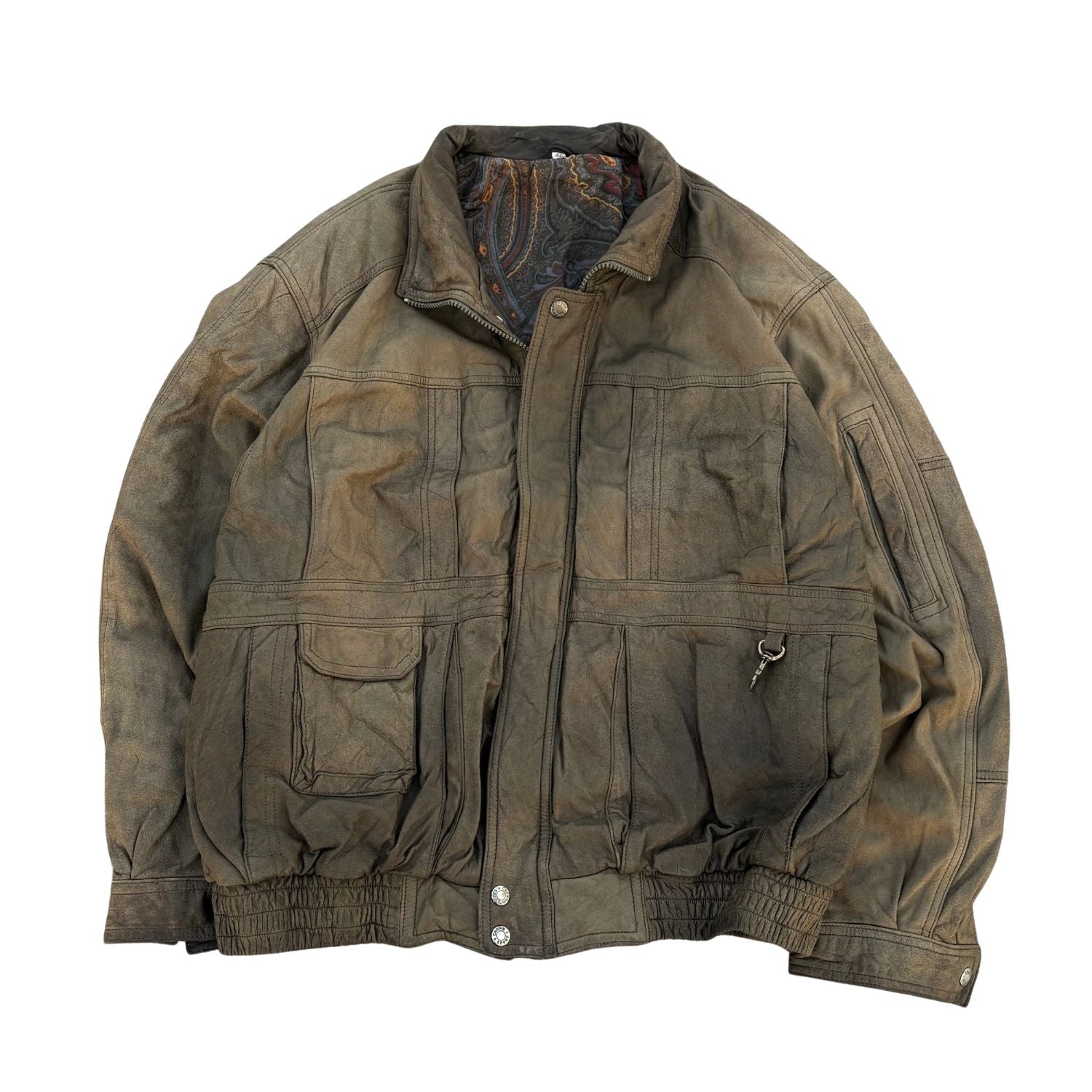 CROWN LEATHER JACKET