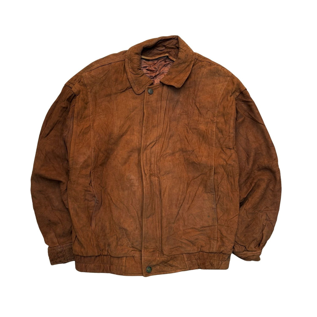 BROWN LEATHER JACKET