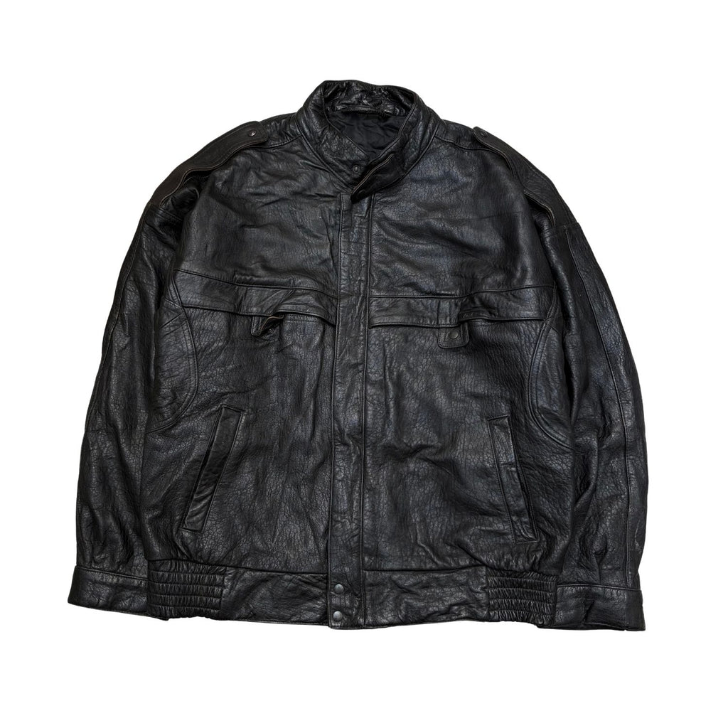 BLACK LEATHER JACKET