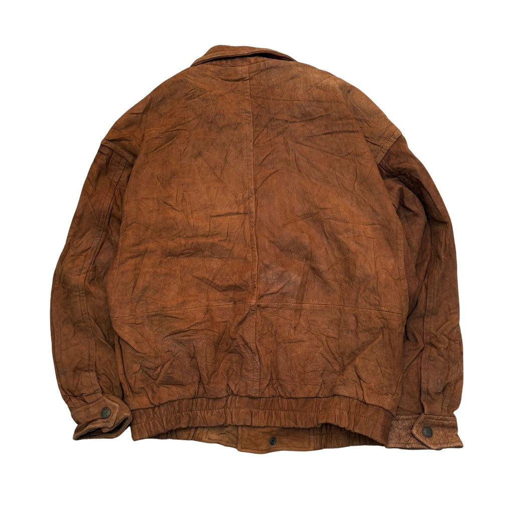 BROWN LEATHER JACKET