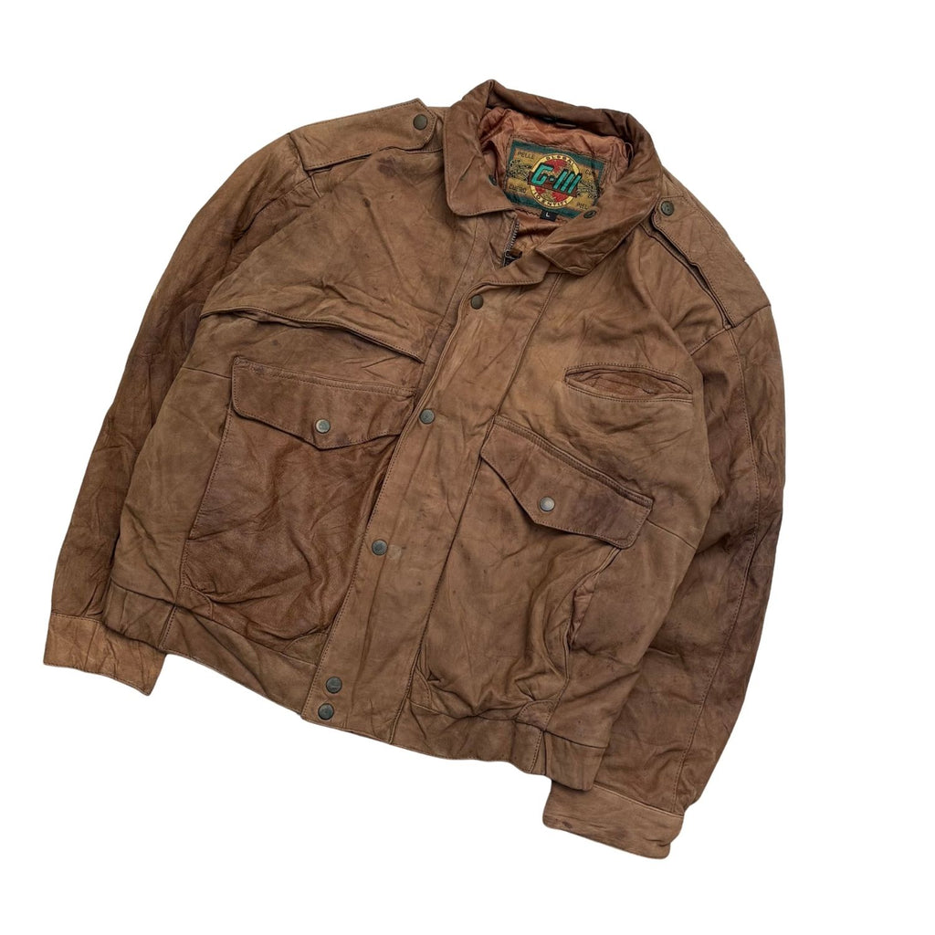 G-III LEATHER JACKET