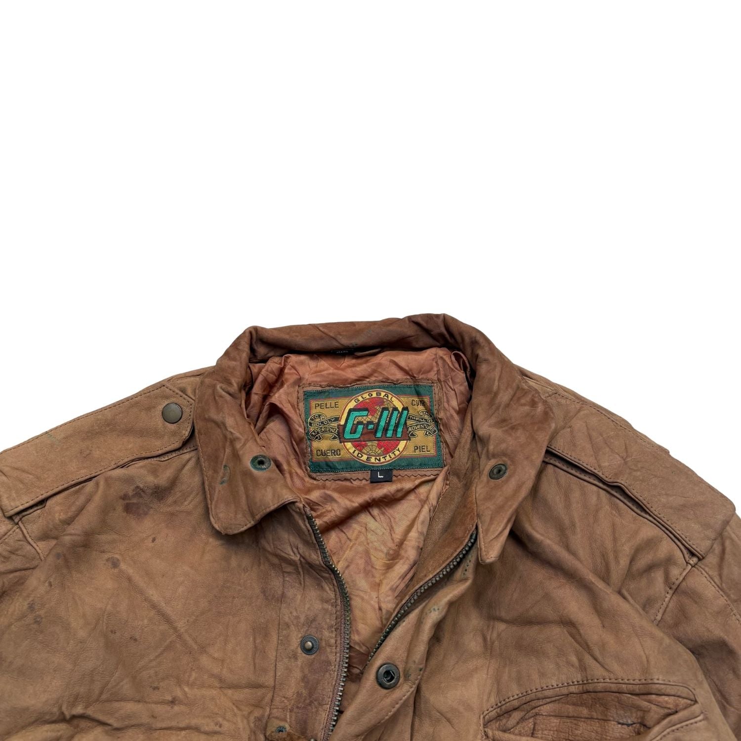 G-III LEATHER JACKET