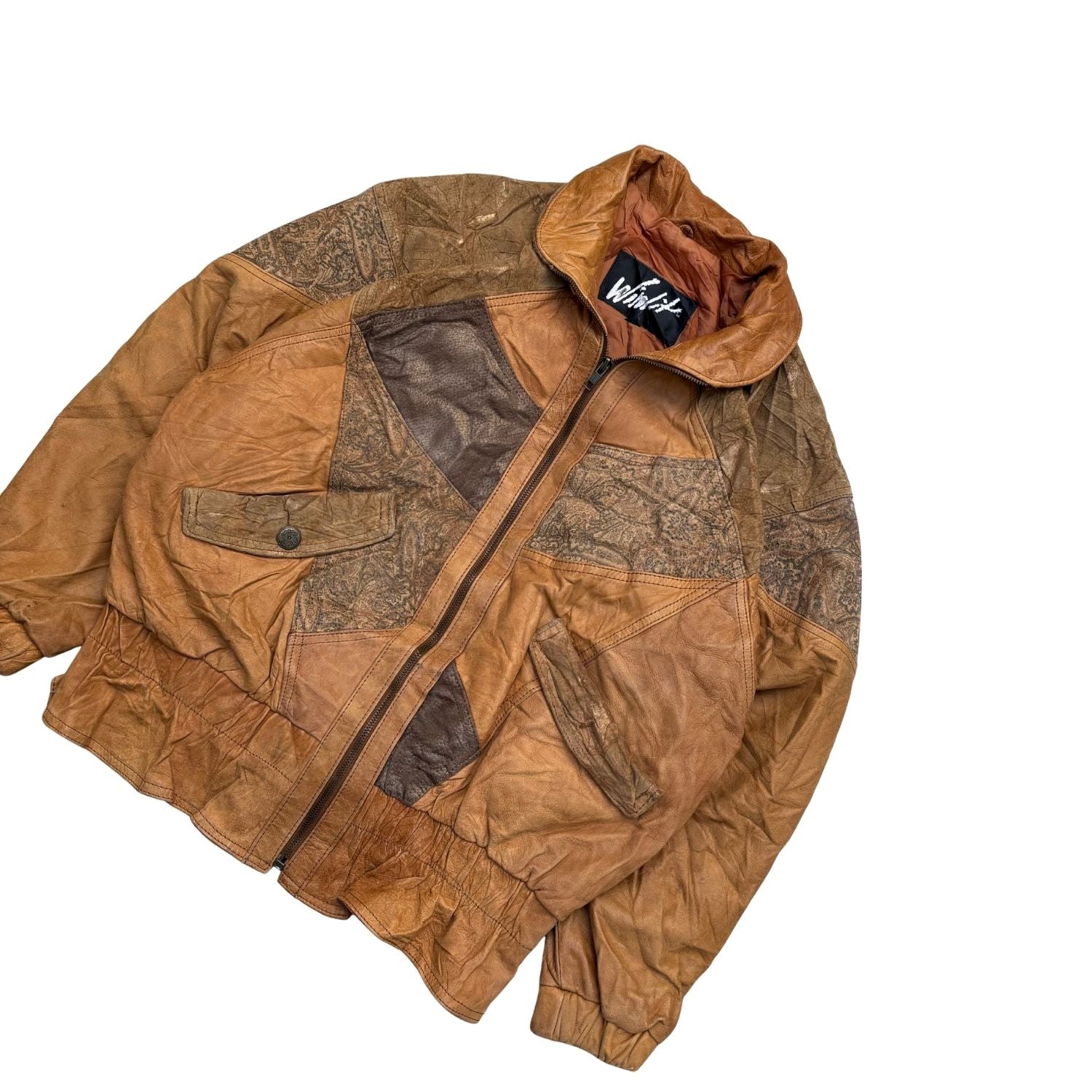 WINLIT LEATHER JACKET