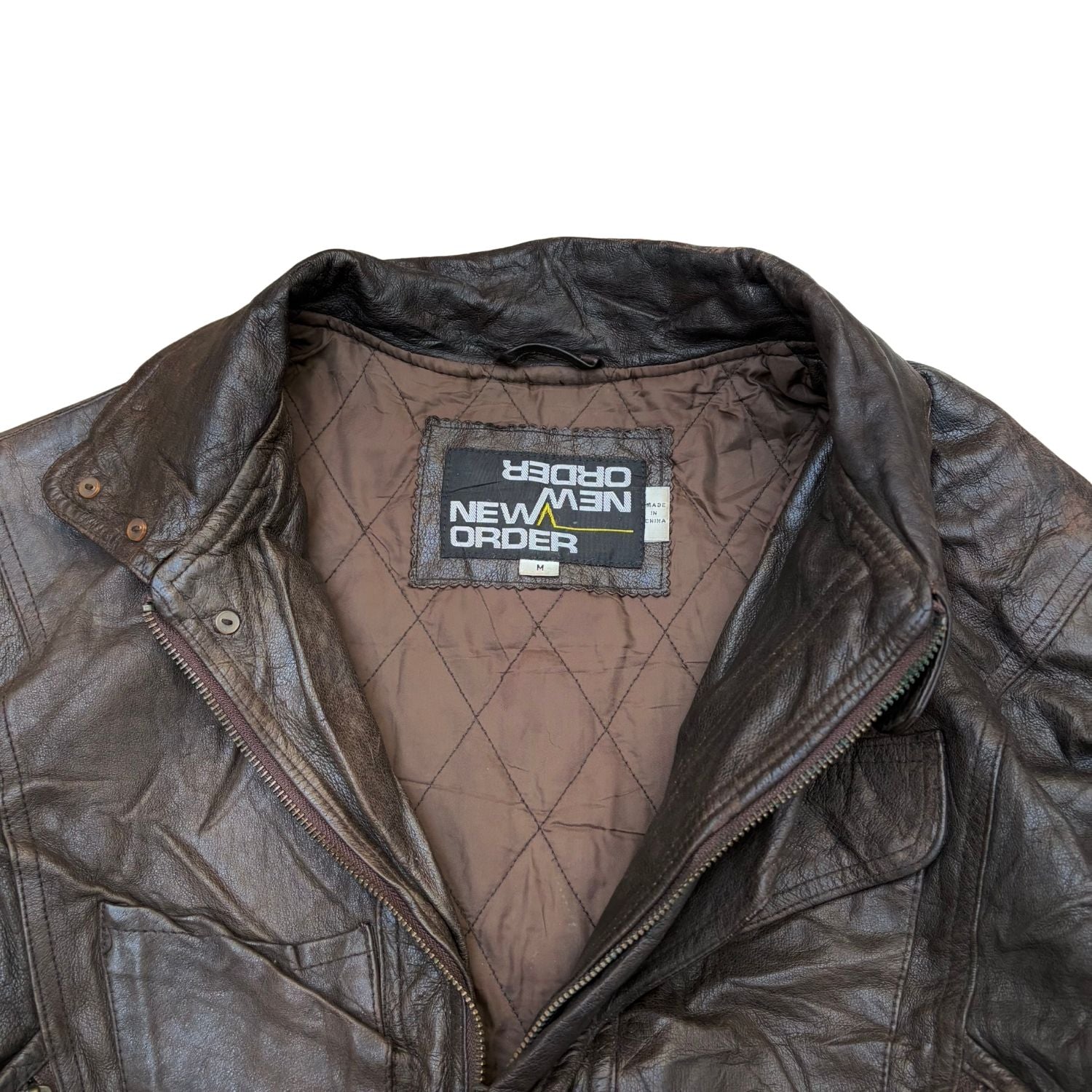 NEW ORDER LEATHER JACKET