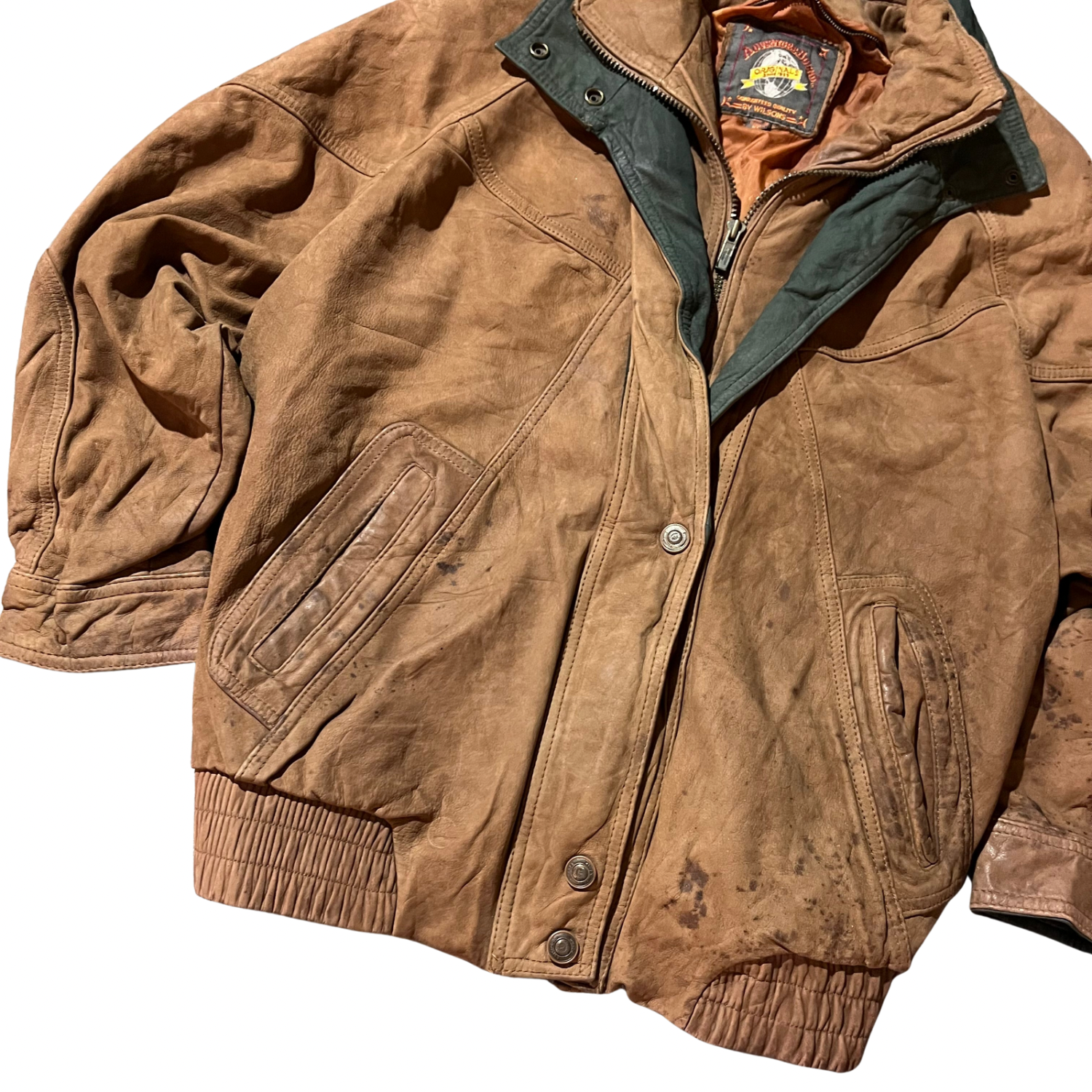 ADVENTURE BROWN LEATHER JACKET