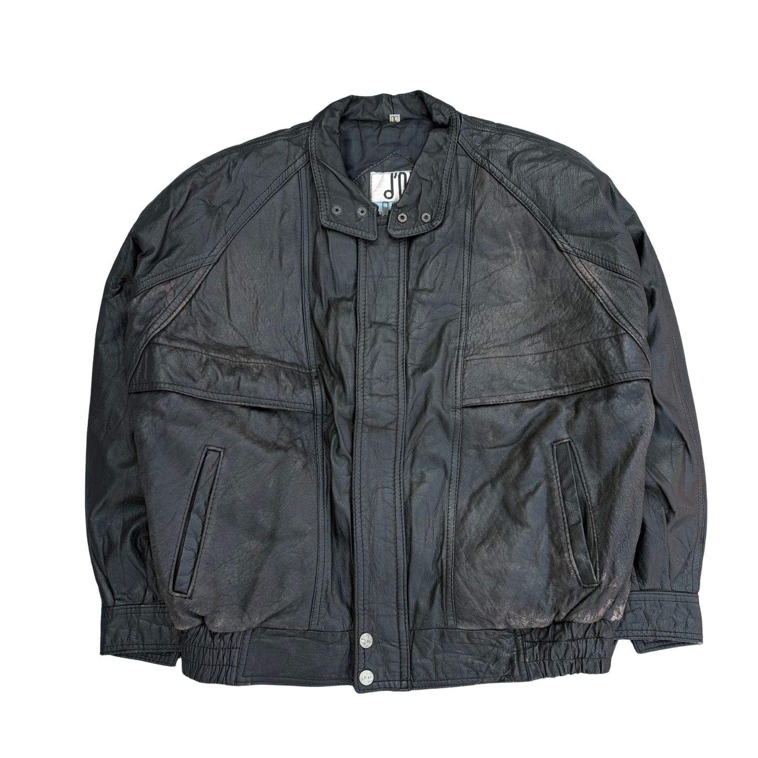 BLACK LEATHER JACKET