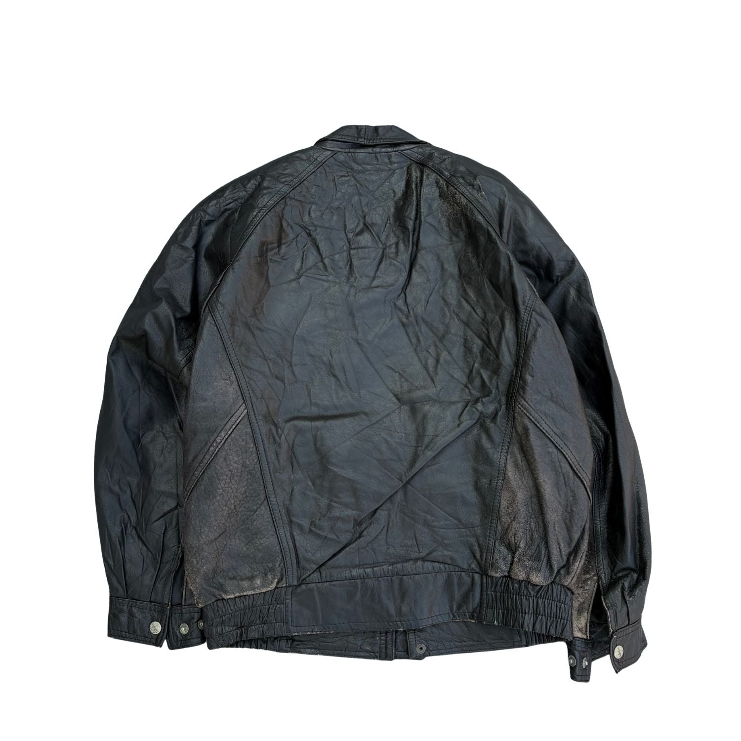 BLACK LEATHER JACKET