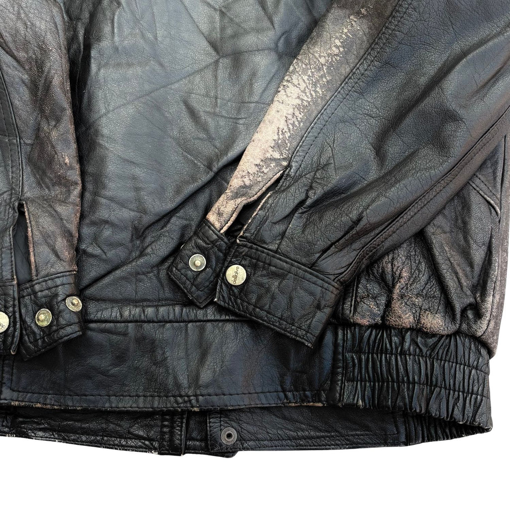 BLACK LEATHER JACKET