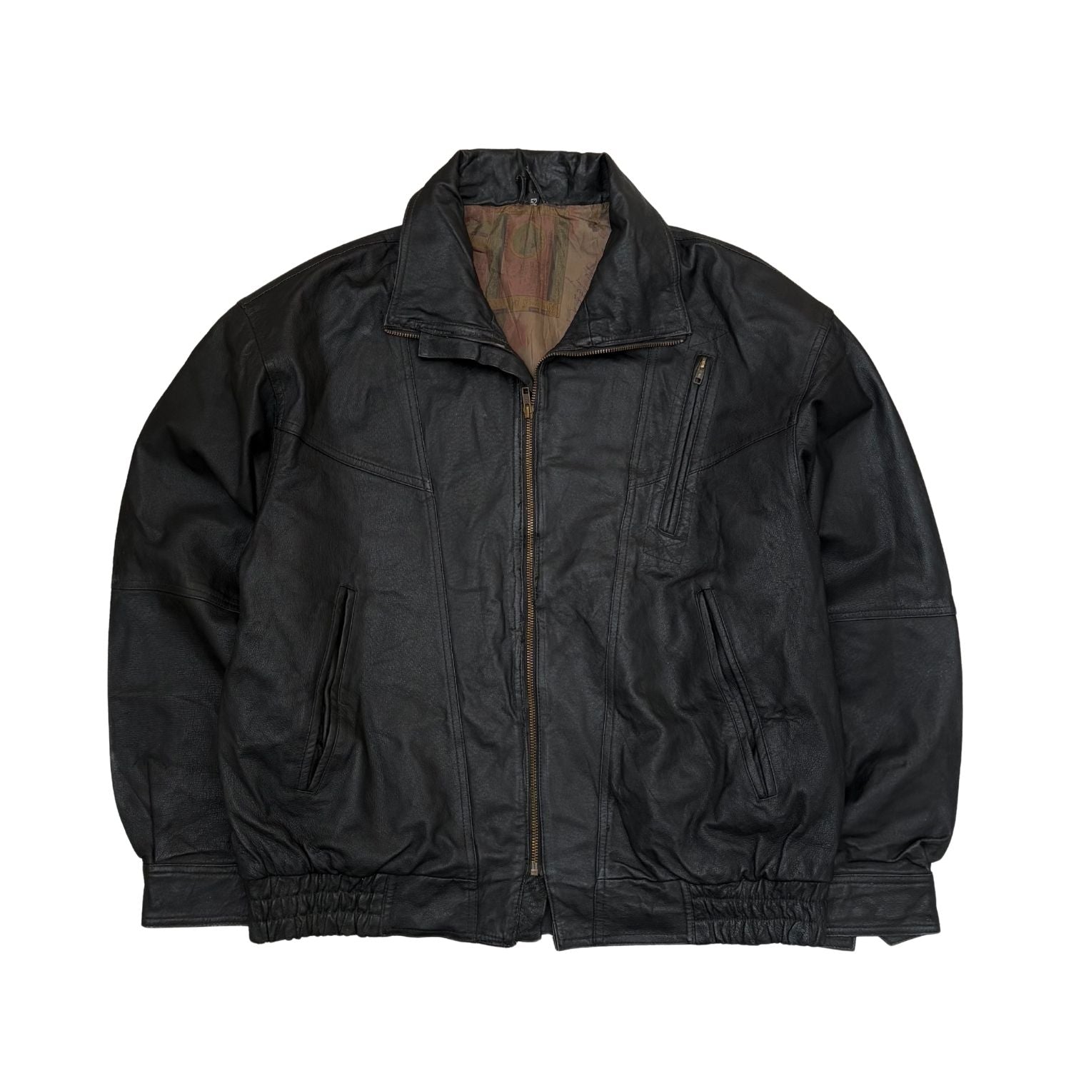 BLACK LEATHER JACKET