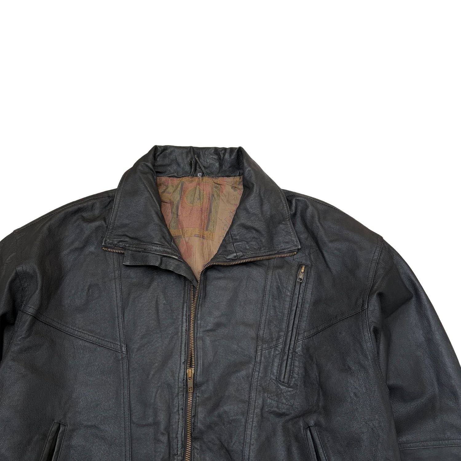 BLACK LEATHER JACKET