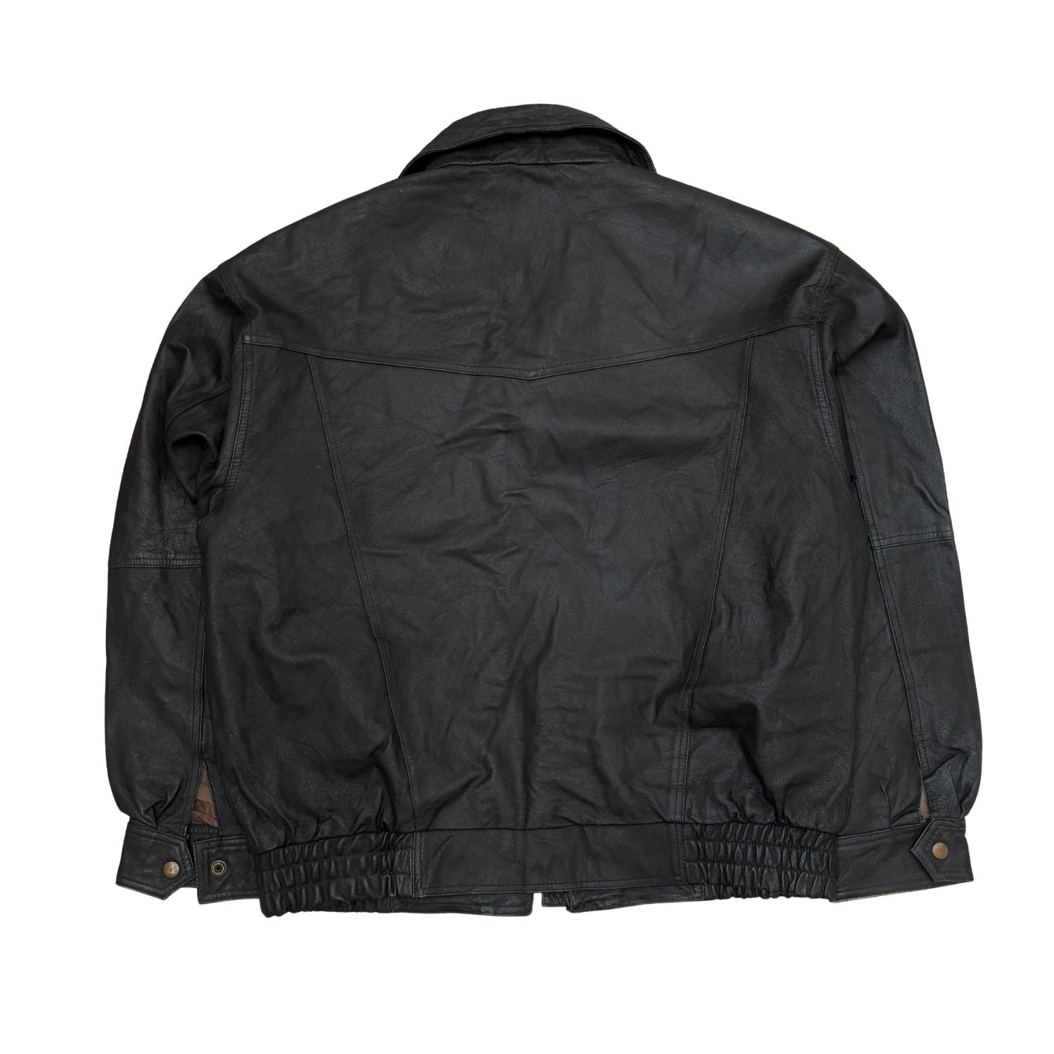 BLACK LEATHER JACKET