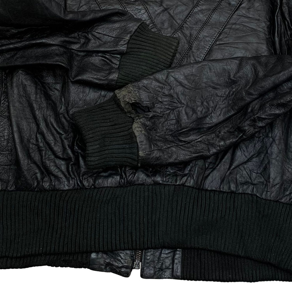 BLACK LEATHER JACKET