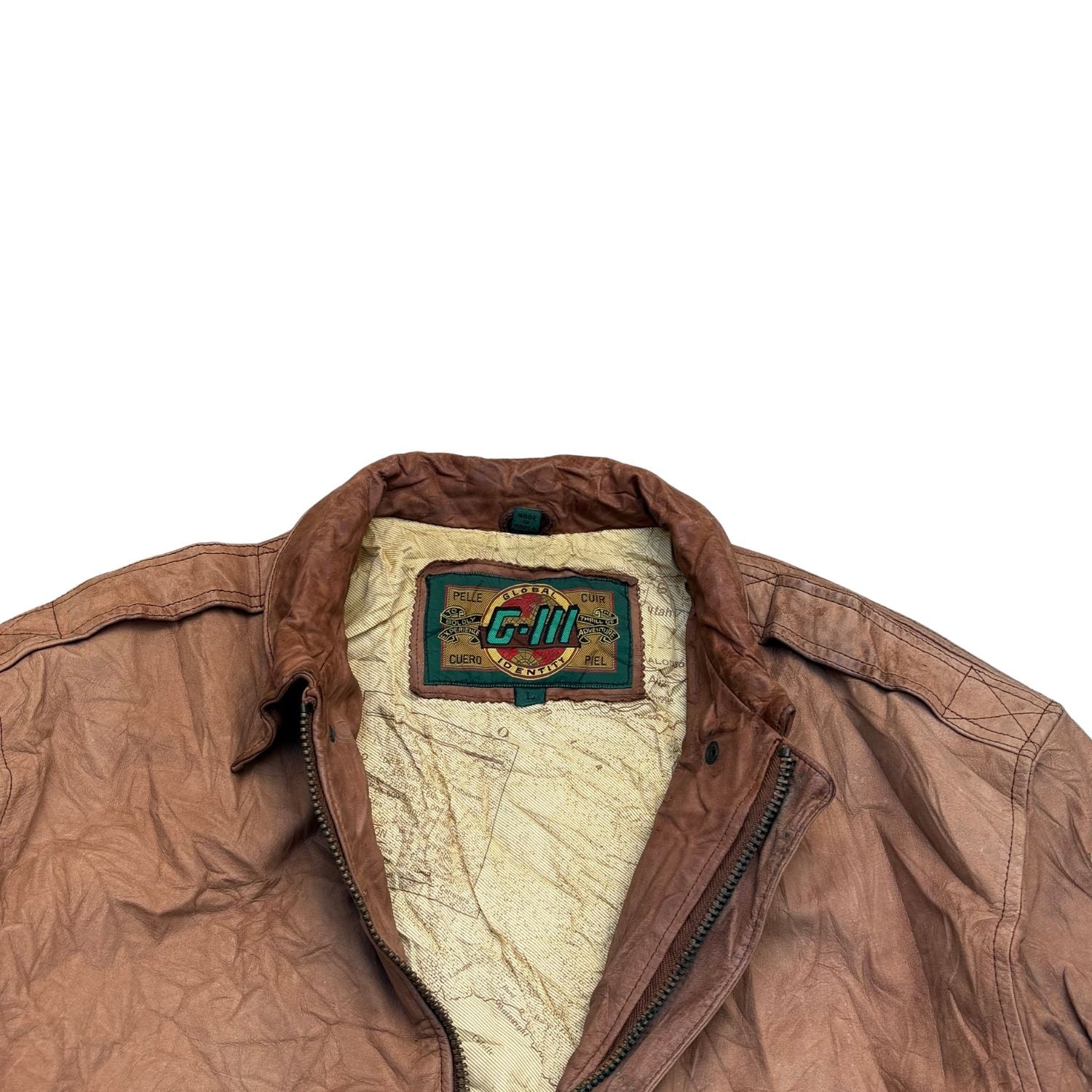 G-III LEATHER JACKET