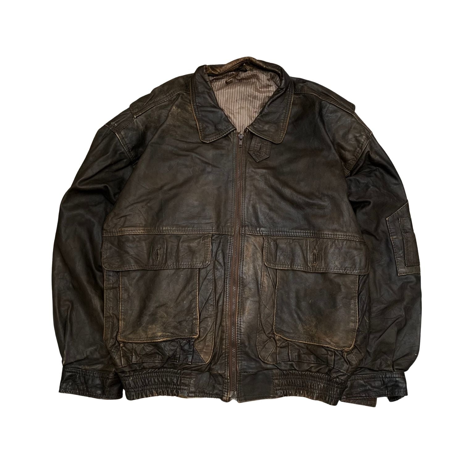 VTG LEATHER JACKET