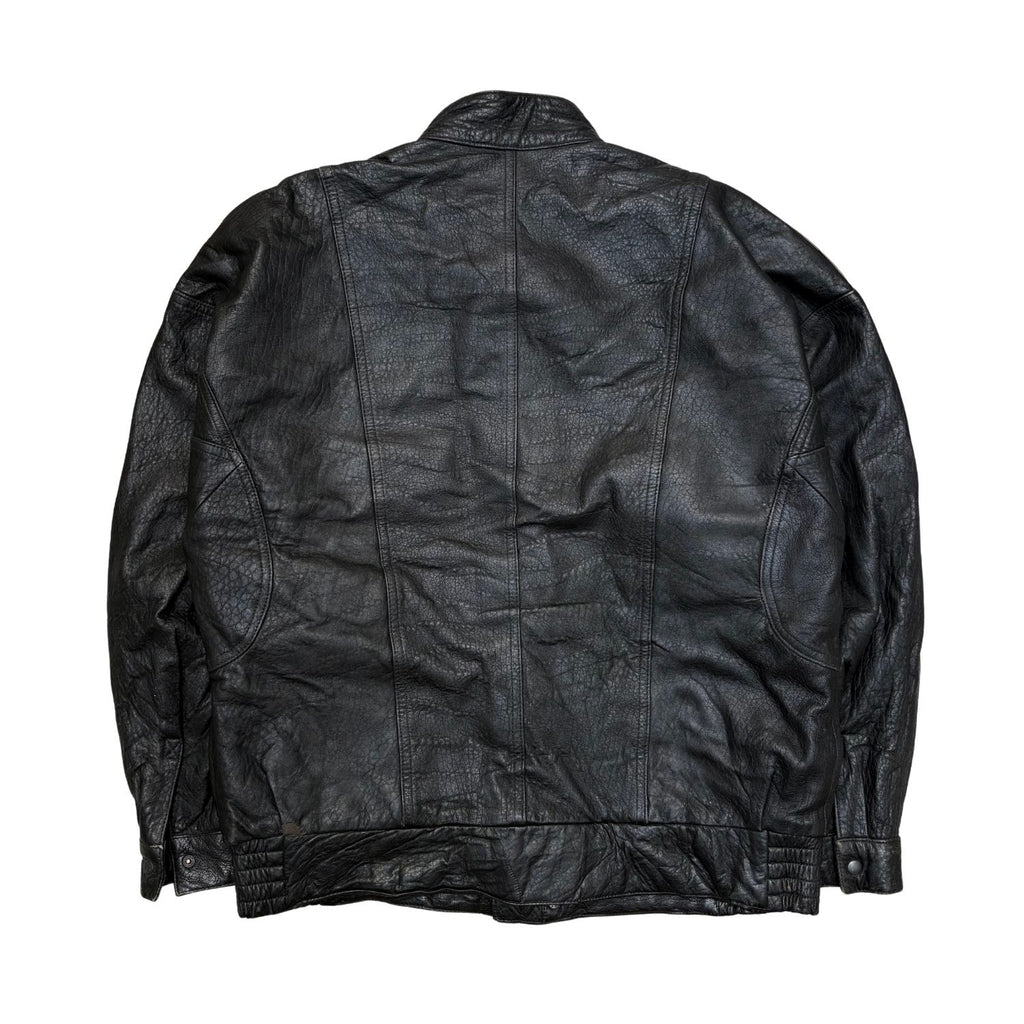 BLACK LEATHER JACKET