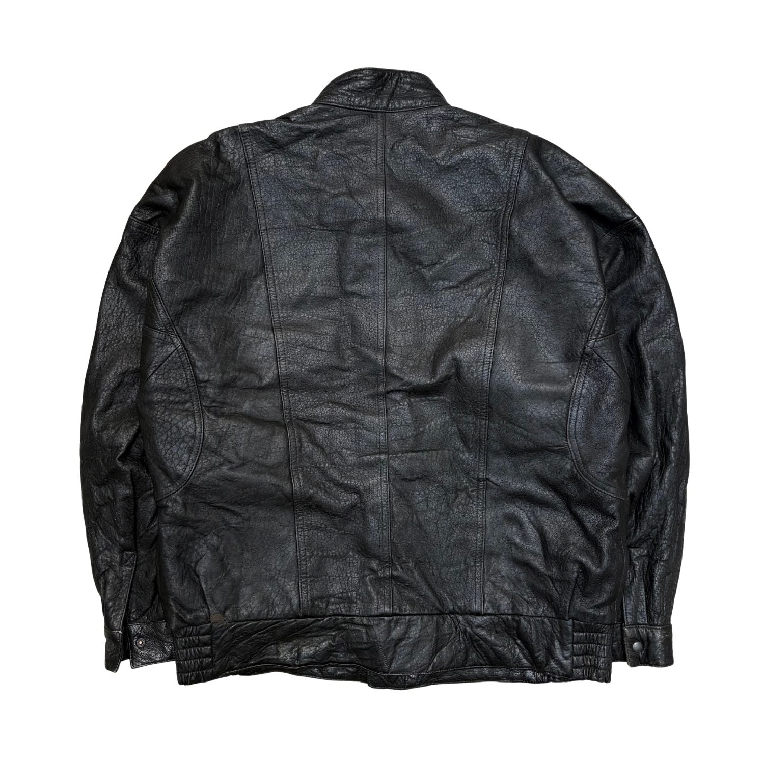 BLACK LEATHER JACKET