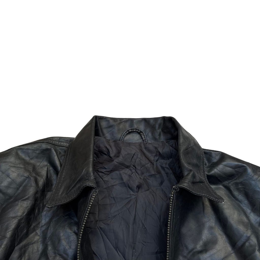 BLACK LEATHER JACKET