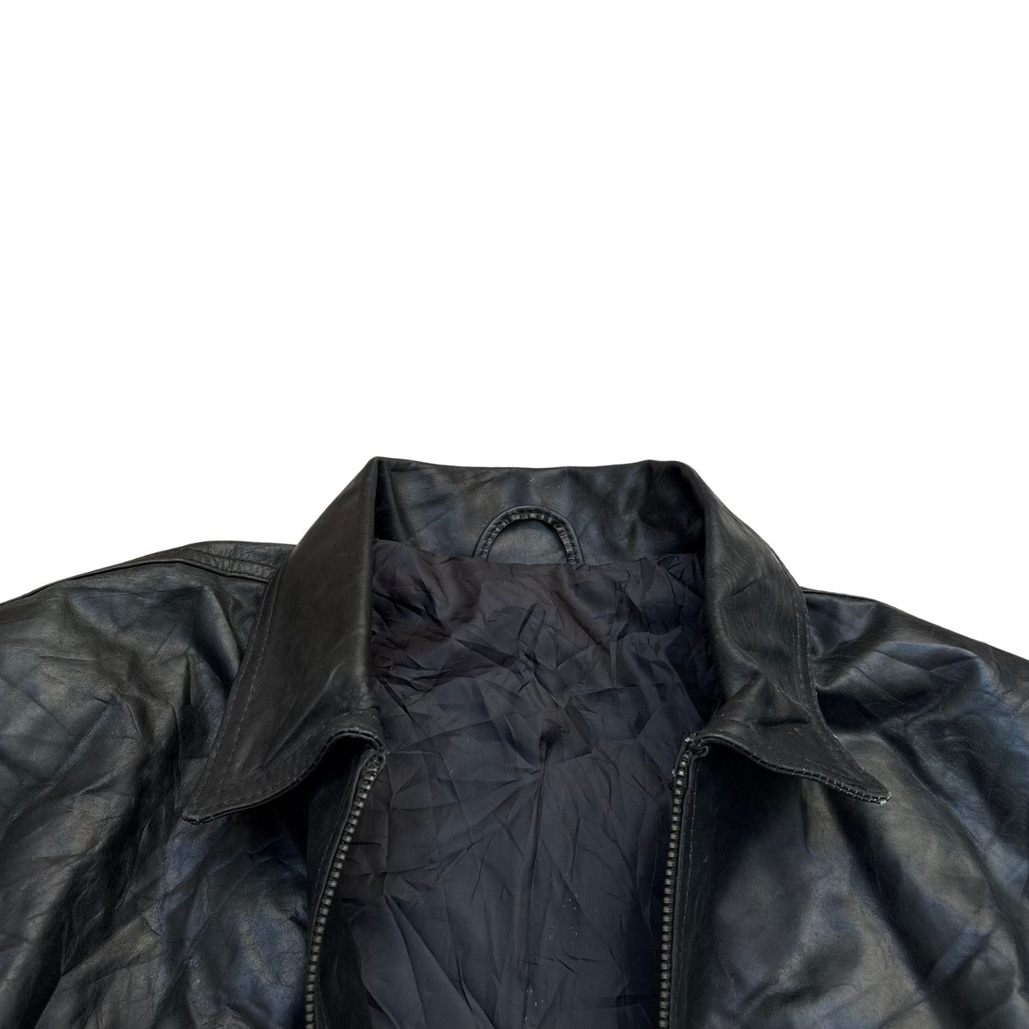 BLACK LEATHER JACKET