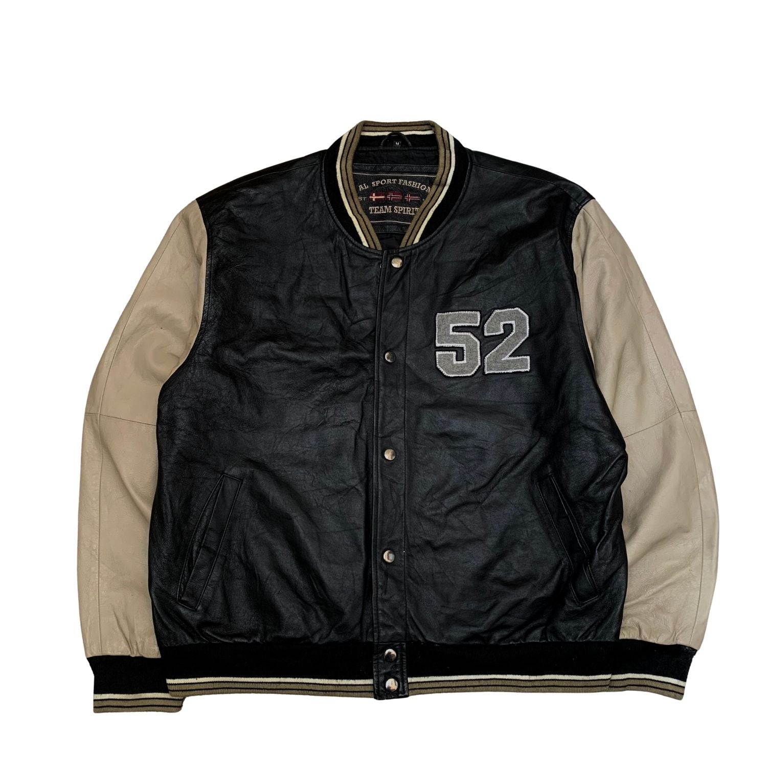 LEATHER VARSITY