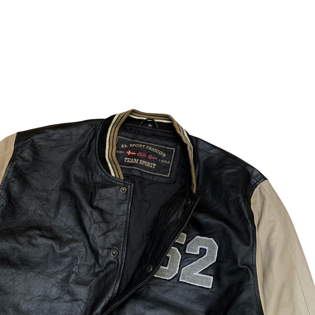 LEATHER VARSITY