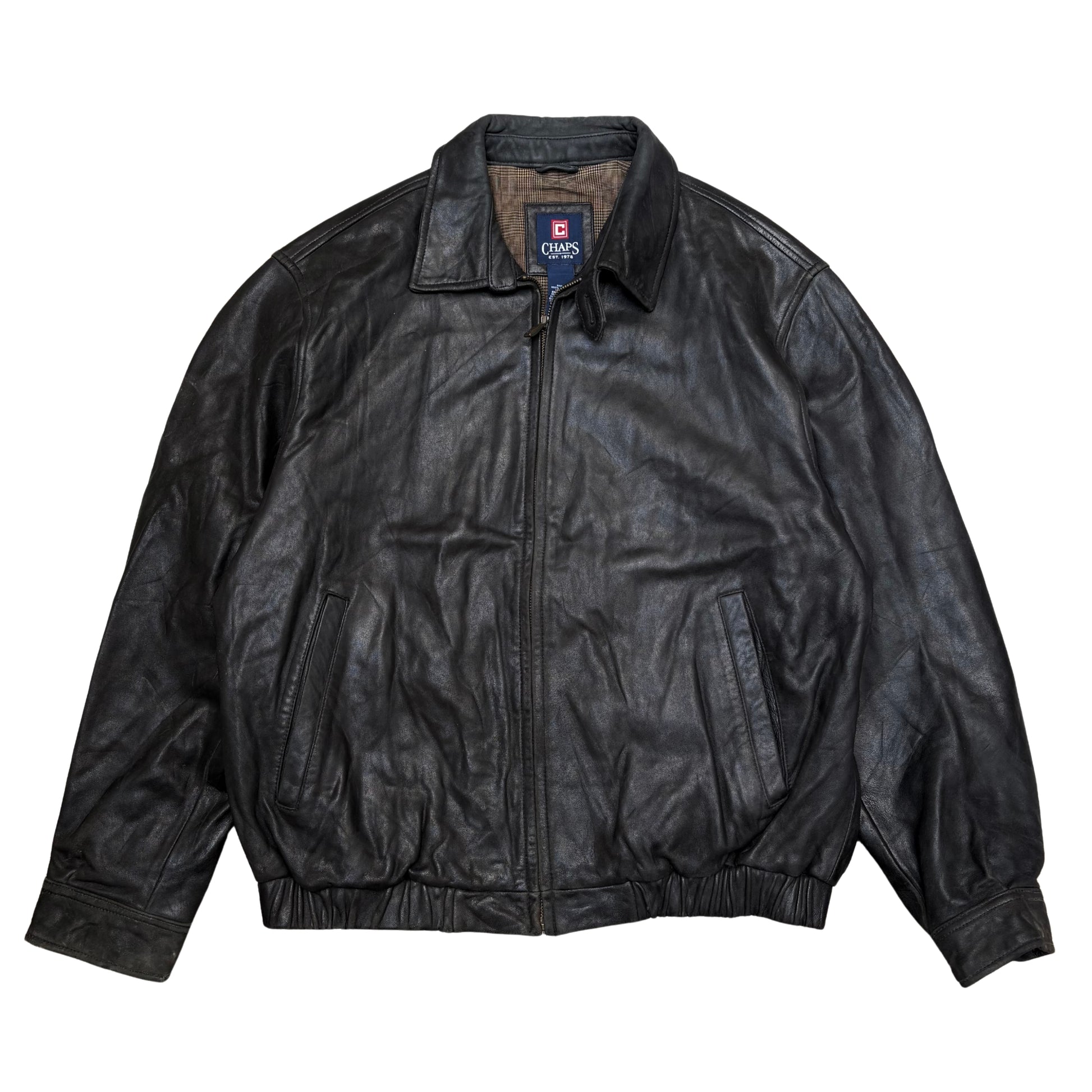 CHAPS LEATHER JACKET