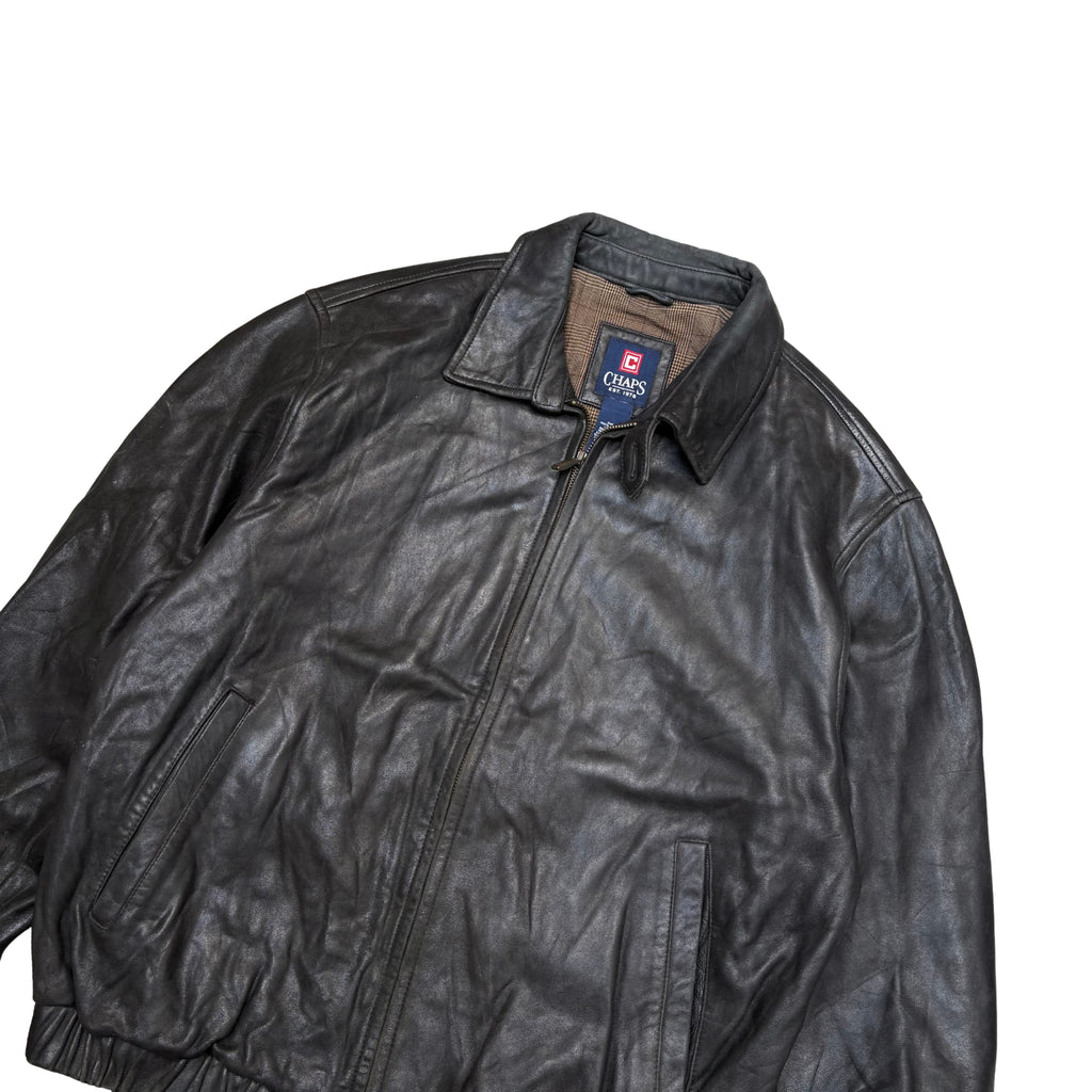 CHAPS LEATHER JACKET