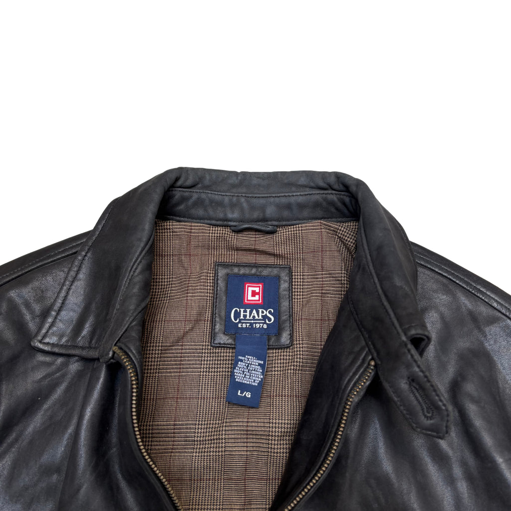CHAPS LEATHER JACKET