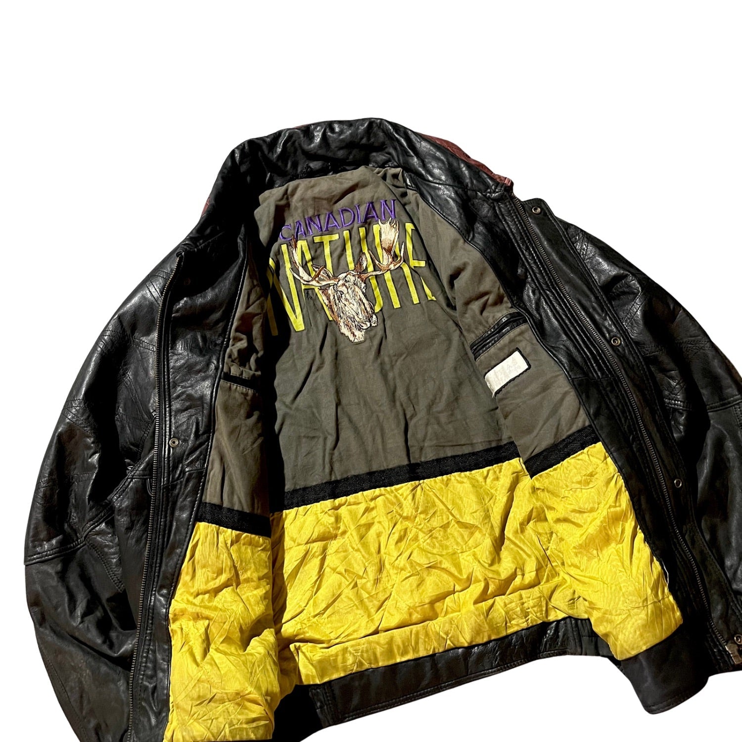 CANADIAN NATURF LEATHER JACKET